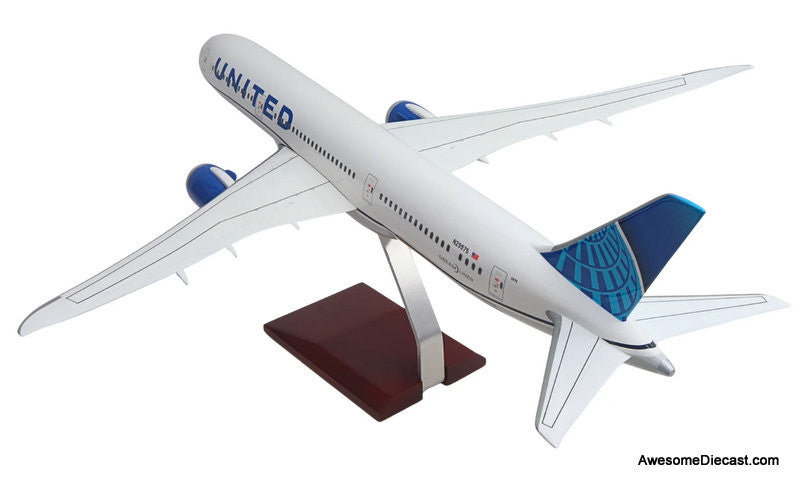 Boeing 787-9: United Airlines (Reg #N29975) 1:100 Resin Cast Model Plane by Sky Marks Elite