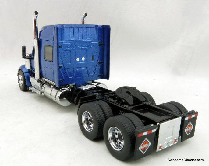 Diecast Masters 1:50 International LoneStar w/Sleeper Cab, Metallic Blue