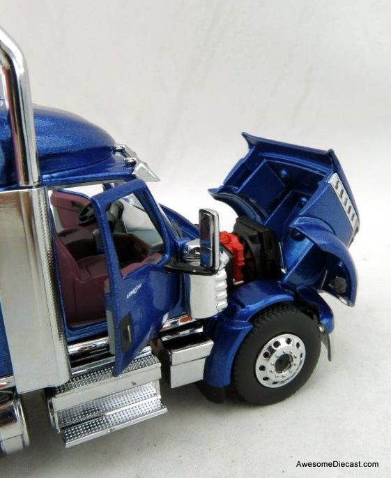 Diecast Masters 1:50 International LoneStar w/Sleeper Cab, Metallic Blue
