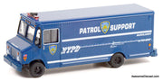 2019 Step Van: NYPD Auxiliary Patrol Support 1:64 Diecast Model Vehicle by Greenlight