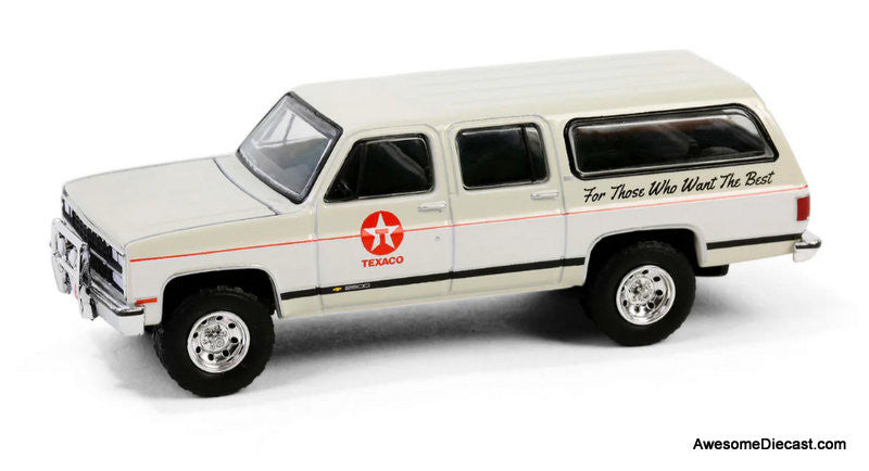 1990 Chevrolet Suburban: Texaco Oil 1:64 Diecast Model Car by Greenlight