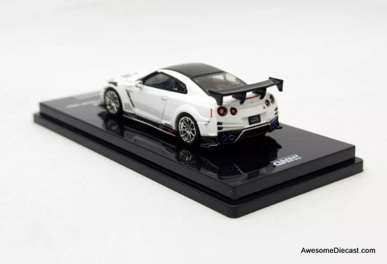 Nissan GT-R (R35) Top Secret, White Tokyo Auto Salon 2021 1:64