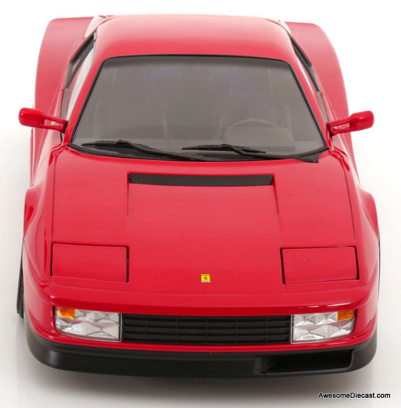 1986 Ferrari Testarossa, Red 1:12 Diecast Model Car by KK Scale