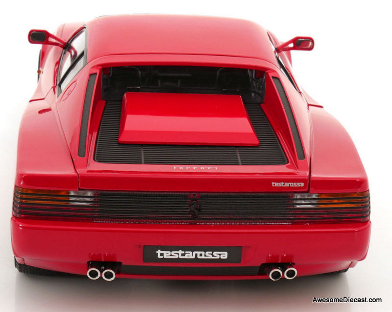 1986 Ferrari Testarossa, Red 1:12 Diecast Model Car by KK Scale