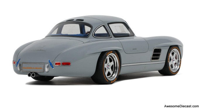 GT Spirit 1:18 2021 S-Klub Mercedes Gull Wing, Gray