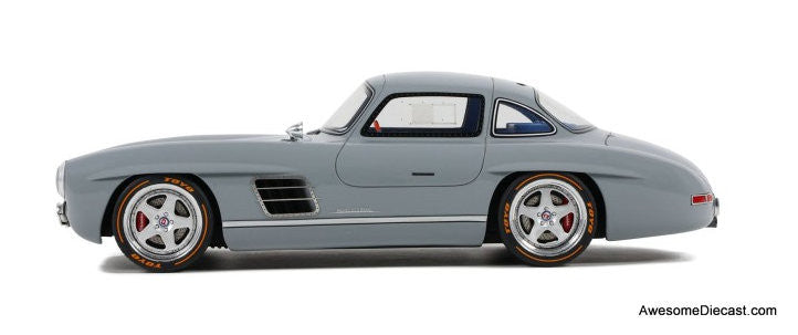 GT Spirit 1:18 2021 S-Klub Mercedes Gull Wing, Gray
