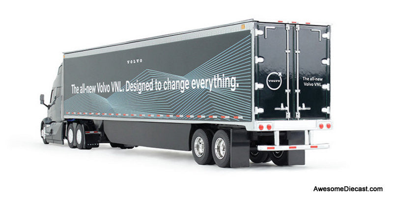 Volvo VNL 860 Sleeper Tractor w/53ft Trailer, Coastal Mist 1:50