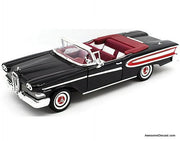 1958 Edsel Citation Convertible - Black 1:18 Diecast Model Car by Road Legends