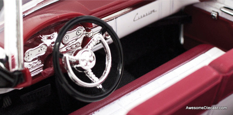 1958 Edsel Citation Convertible - Black 1:18 Diecast Model Car by Road Legends