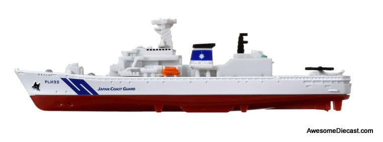 JCG Akitsushima PLH32 Japan Coast Guard 1:1000 Diecast Model Boat by Tomica
