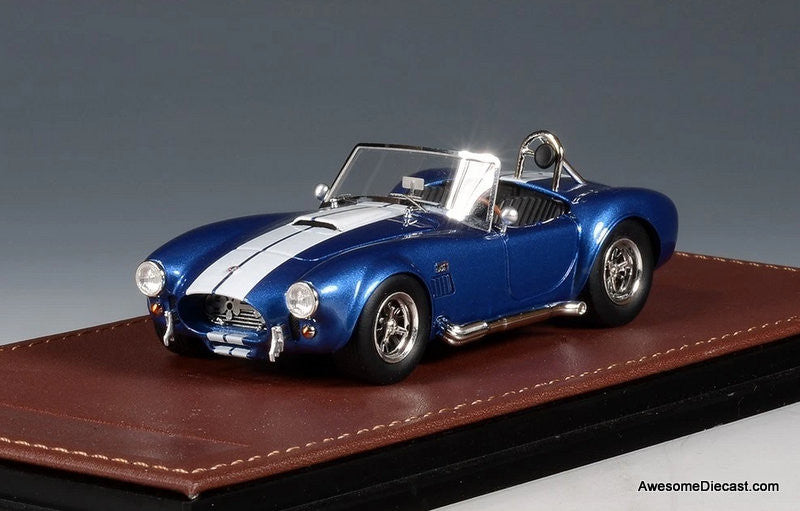 1966 Shelby Cobra 427 S/C, Guardsman Blue 1:43 Resin Cast Model Car by GLM