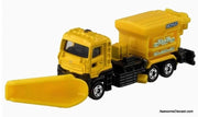 De-icing Material Spreader, Yellow 1:120 Diecast Model Truck by Tomica