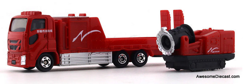 Naha Fire Department Hyper Mist Blower 1:90 Diecast Model Truck by Tomica