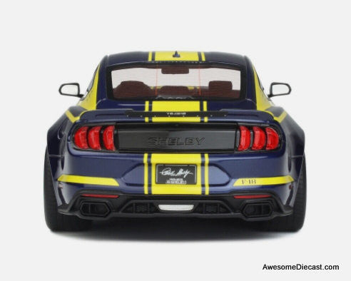 GT Spirit 1:18 2021 Shelby Super Snake "Blue Hornet", Kona Blue/Yellow