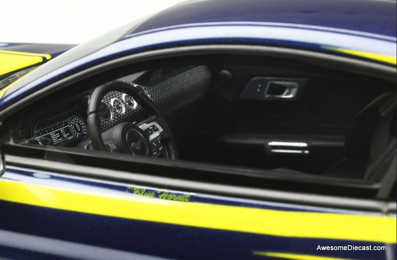 GT Spirit 1:18 2021 Shelby Super Snake "Blue Hornet", Kona Blue/Yellow