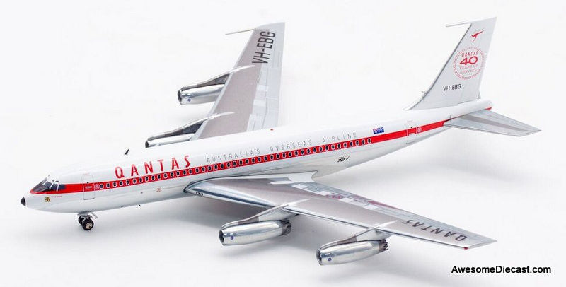 Inflight 200 1:200 Boeing 707-100 (Polished): Qantas Airlines (Reg #VH-EBG)