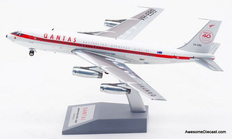 Inflight 200 1:200 Boeing 707-100 (Polished): Qantas Airlines (Reg #VH-EBG)