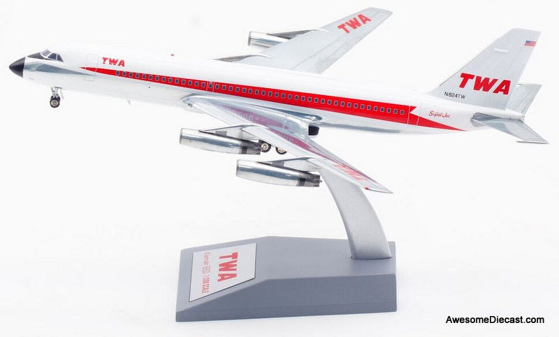Inflight 200 1:200 Convair CV-880 (Polished): TWA - Trans World Airlines (Reg #N824TW)