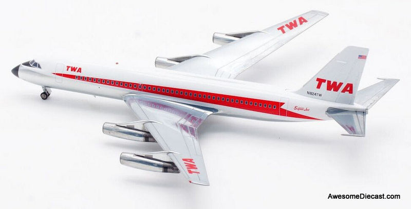 Inflight 200 1:200 Convair CV-880 (Polished): TWA - Trans World Airlines (Reg #N824TW)
