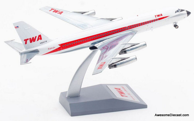 Inflight 200 1:200 Convair CV-880 (Polished): TWA - Trans World Airlines (Reg #N824TW)