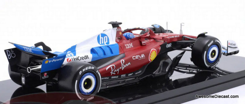 Ferrari SF-25 Formula 1 Race Car #16 1:18 Diecast Model Car by Burago