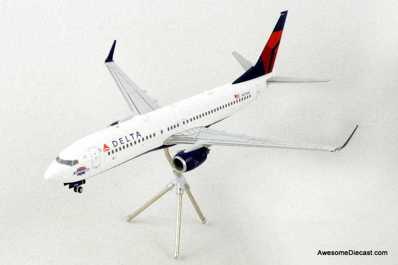 Gemini 200 1:200 Boeing 737-800: Delta Airlines (Reg#N3746H)- Atlanta Braves