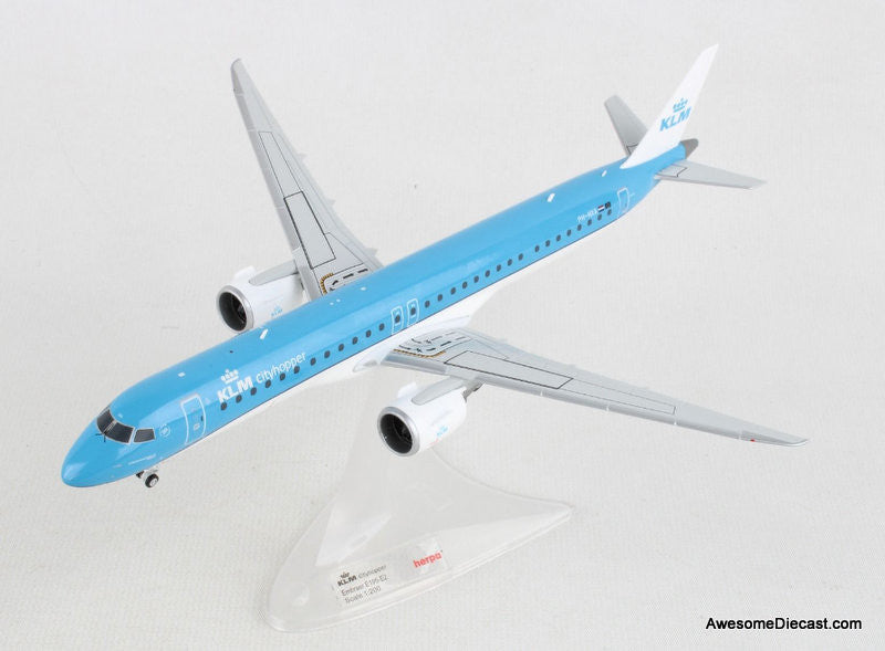 Herpa 1:200 Embraer E195-E2: KLM City Hopper