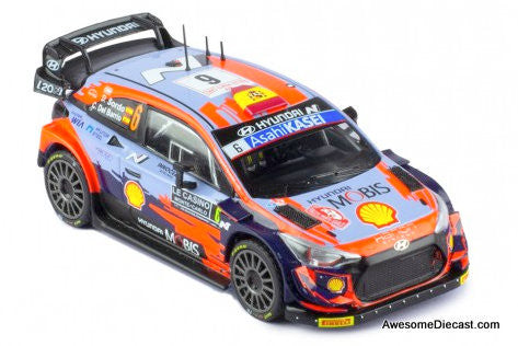 IXO 1:43 2021 Hyundai i20 Coupe WRC #6 Monte Carlo Rally: D. Sordo/C. Del Barrio