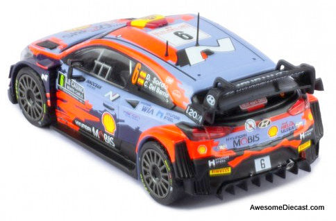 IXO 1:43 2021 Hyundai i20 Coupe WRC #6 Monte Carlo Rally: D. Sordo/C. Del Barrio
