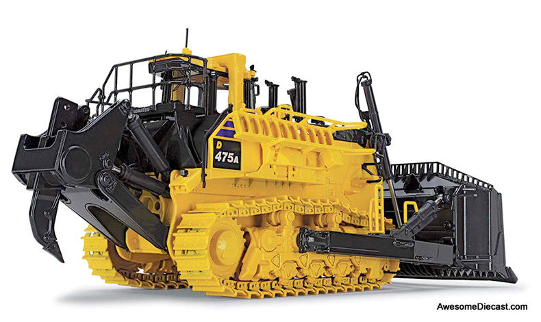 First Gear 1:50 Komatsu D475A-8 w/Ripper – Awesome Diecast LLC