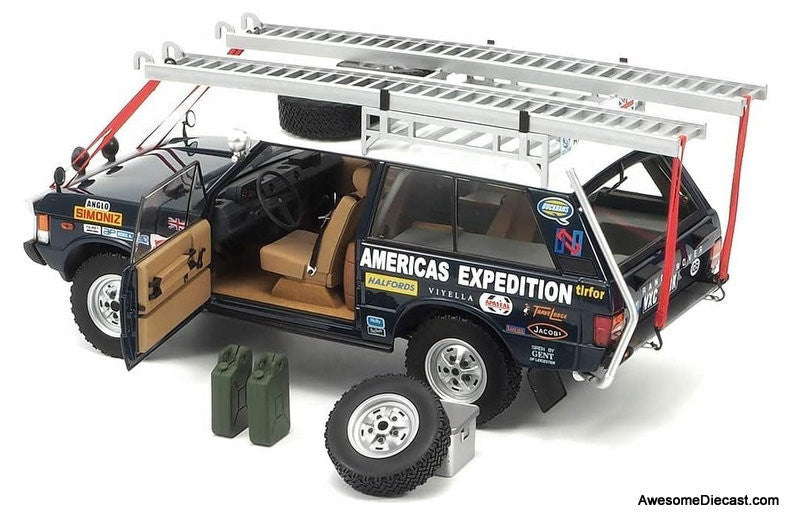 1971 Range Rover "The British Trans-Americas Expedition"1:18 Diecast Model Car by Almost Real