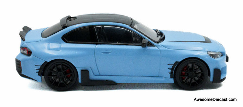 2023 BMW M2 Perfomance, Zandvoort Blue 1:43 Diecast Model Car by Solido