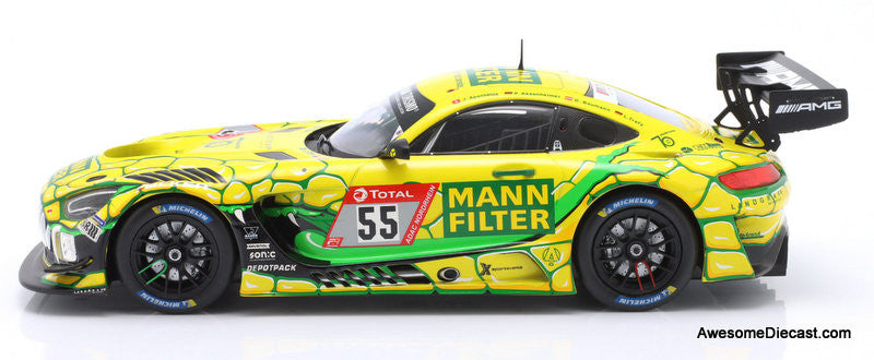 Mercedes-AMG GT3 “Mamba” #55 Landgraf Motorsport 1:18 Diecast Model Car by IXO