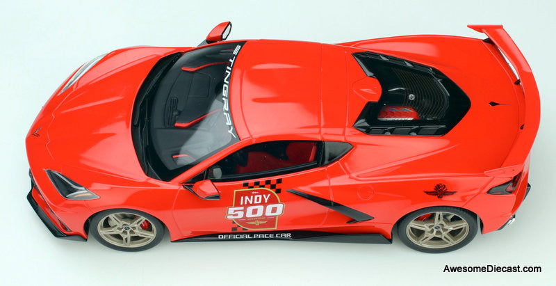 RAR 1:18 2020 Chevrolet Corvette: 2020 Indianapolis 500 Pace Car