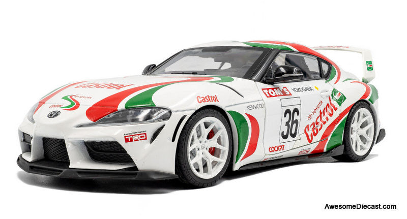 2024 Toyota GR Supra #36 Toyota Racing Tribute 1:18 Diecast Model Car by Solido