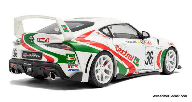 2024 Toyota GR Supra #36 Toyota Racing Tribute 1:18 Diecast Model Car by Solido