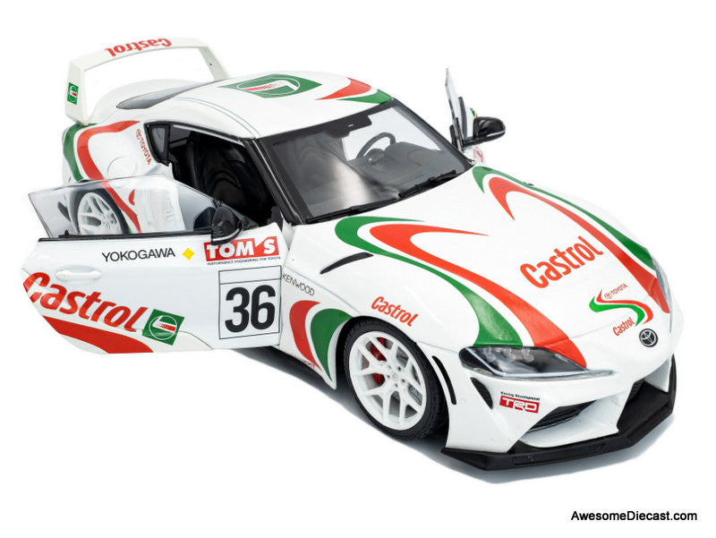 2024 Toyota GR Supra #36 Toyota Racing Tribute 1:18 Diecast Model Car by Solido