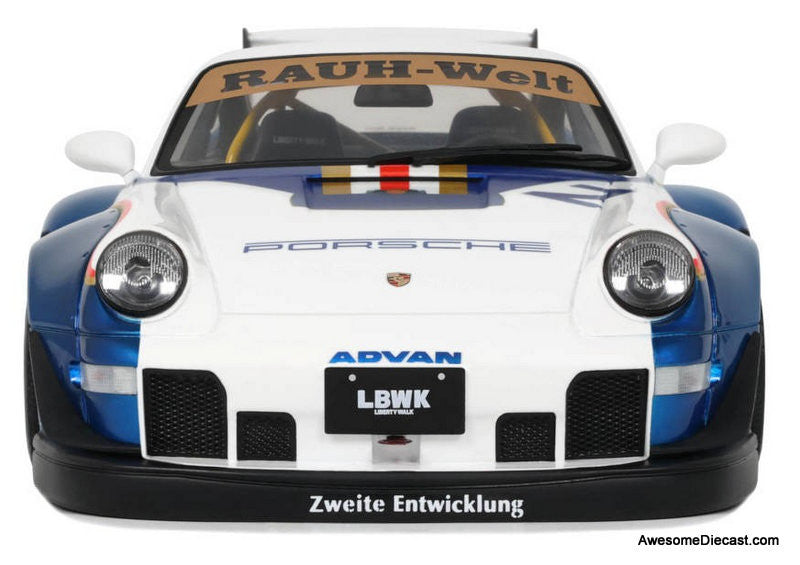 2023 Porsche RWB X LB-Walk Rauh-Welt #2 1:18 Resin Cast Model Car by GT Spirit