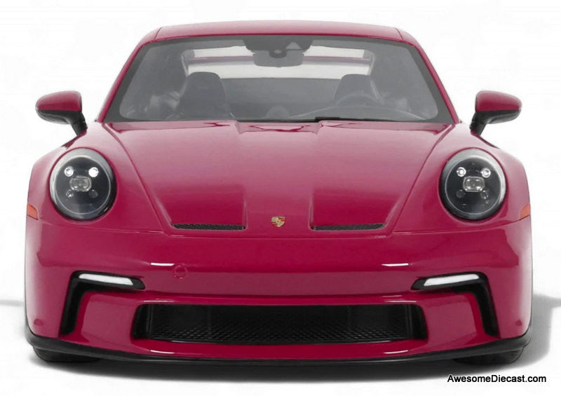 2021 Porsche 911 GT3 (992), Ruby Star Neo 1:12 Resin Cast Model Car by GT Spirit