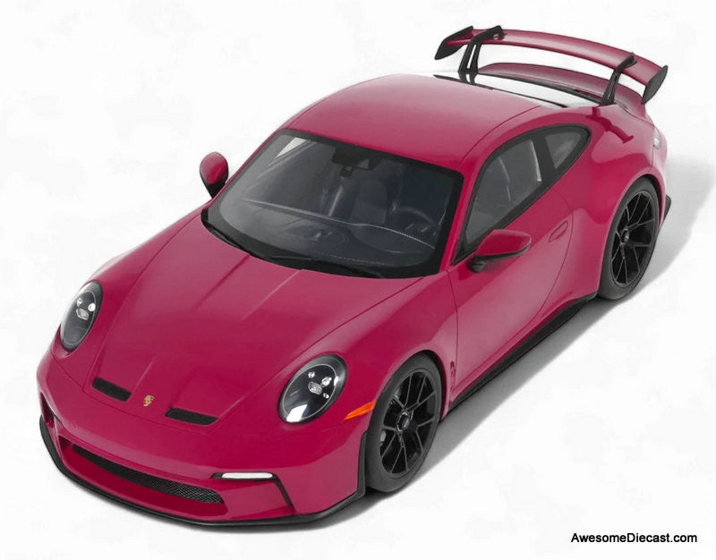 2021 Porsche 911 GT3 (992), Ruby Star Neo 1:12 Resin Cast Model Car by GT Spirit