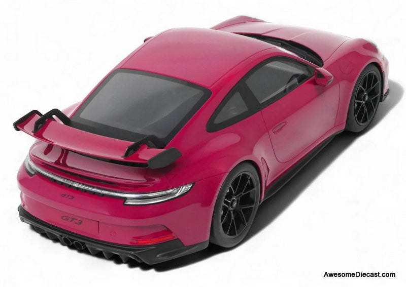 2021 Porsche 911 GT3 (992), Ruby Star Neo 1:12 Resin Cast Model Car by GT Spirit