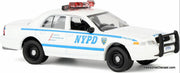 2011 Ford Crown Victoria Police Interceptor: NYPD 1:64 Diecast Model Car by Greenlight