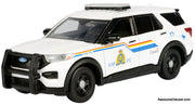 2022 Ford Police Interceptor: Royal Canadian Mounted Police 1:43 Diecast Model Car by Motor Max