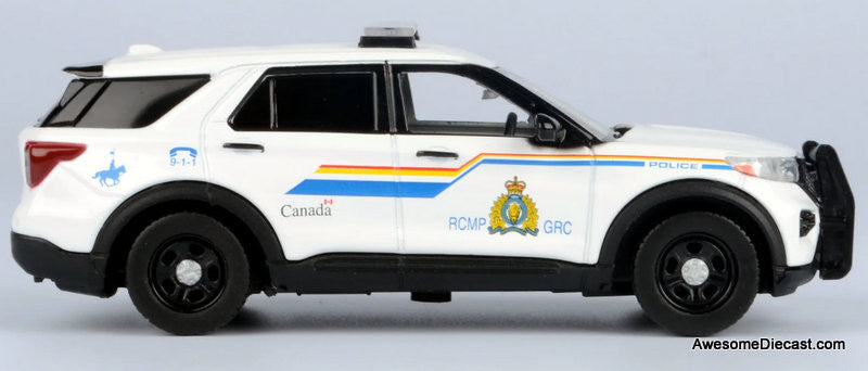 2022 Ford Police Interceptor: Royal Canadian Mounted Police 1:43 Diecast Model Car by Motor Max
