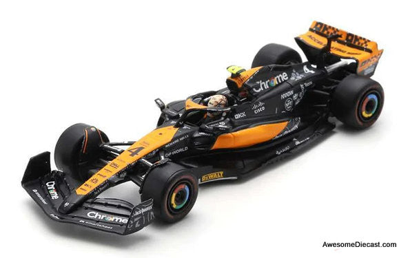 McLaren MCL60 Formula One Race Car: 2023 Las Vegas Grand Prix 1:64 Diecast Model Car by Spark