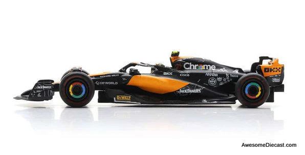 McLaren MCL60 Formula One Race Car: 2023 Las Vegas Grand Prix 1:64 Diecast Model Car by Spark