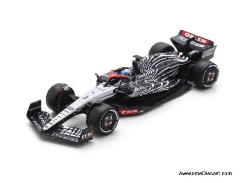 Alpha Tauri AT04 Scuderia Formula One Race Car #3 1:64 Diecast Model Car by Spark