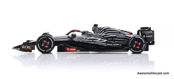 Alpha Tauri AT04 Scuderia Formula One Race Car #3 1:64 Diecast Model Car by Spark