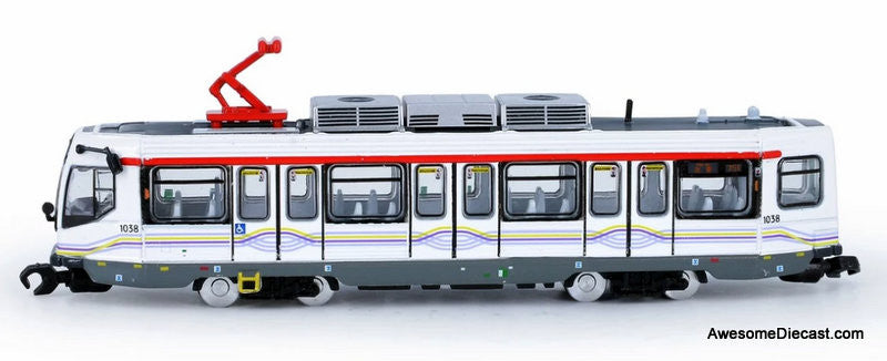 MTR LRV Phase I (Refurbished) Railway Carriage 1:120 Diecast Model Vehicle by Tiny