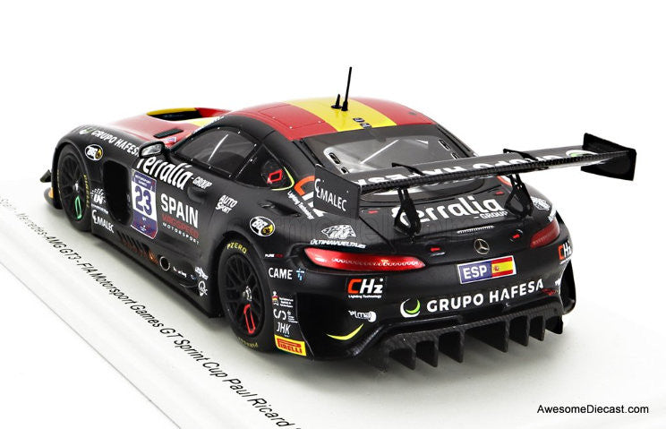 Spark 1:43 Mercedes AMG GT3 #23 Team Spain: FIA Motorsport Games GT Sprint Cup, Paul Ricard: Daniel Juncadella